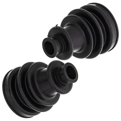 Front CV Axle Boot Kit For Polaris RZR 800 And Ranger 400 Crew 570 And Ranger 500, heavy-duty black neoprene boots