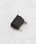 Heavy Duty Five Pack Standard Blade Fuse Holders Panel Mount For Auto Wiring Safety 12V 30A design close-up on gray background.