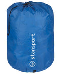 Blue Camping Stuff Sack With Water Resistant Polyester For Sleeping Bags And Gear, 18 By 30 Inch, Multi Purpose Organizer