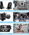 Hollow Rotating Platform With 5 To 1 Planetary Gearbox for precision machinery like CNC, laser cutting, and automation applications.