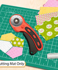 Cutting Mat 12 By 18 Inch Self Healing Double Sided For Sewing And Quilting Fabric Cutting Mat For Crafts Desktop Craft