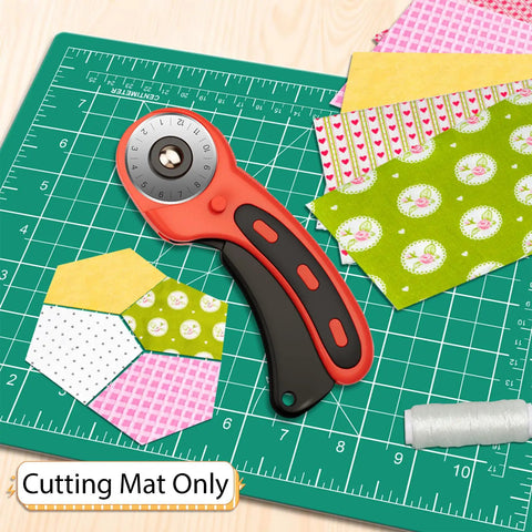 Cutting Mat 12 By 18 Inch Self Healing Double Sided For Sewing And Quilting Fabric Cutting Mat For Crafts Desktop Craft