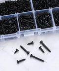 M3 Self Tapping Wood Screws Set, Zinc Plated Carbon Steel Pan Head Phillips Screws For Wood Plastic And Soft Metal, 520 Pieces, M3x6mm To M3x20mm