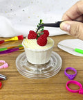 Top Tier Knockout 56 Piece Cookie Decorating Kit With Solid Acrylic Turntable Non Slip Pad Premium Piping Bags Stainless Icing Tips And Dope Brushes For Sweet Kitchen Creations, decorating cupcake with raspberries.