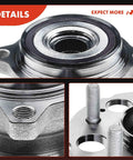 Close-up of 2X Rear Wheel Bearing and Hub Assembly for Honda CR-V 2012 2016 and Acura RDX 2013 2015 AWD Only High Load Capacity Replacement