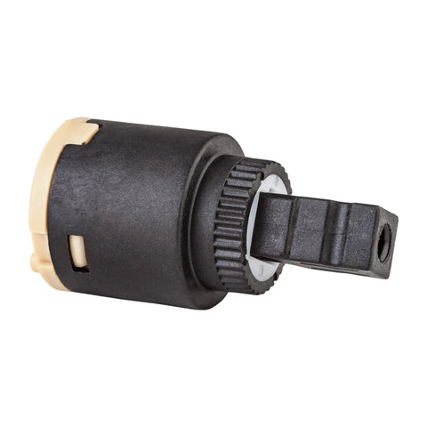 Genuine Replacement 25mm Cartridge Sub Assembly For Avalon Treviso 26 529 Series Faucets, shown in side angle view