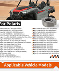 Detent Star Drive Train Upgrade For General 1000 And Ranger 570 UTVs Beefed Up For RZR 900 And 1000 Turbo XP PRO XD 2017 To 2025 Replacement Part For All General 1000 Editions And XP 4 Series Built Tough For Real Off Road. silver detent star drive part for Polaris UTVs