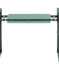 Foldable Garden Kneeler And Seat With Bonus Tool Pouch Portable Stool Grab And Go Bench With EVA Pad and steel frame