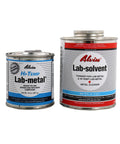 Hi Temp Lab Metal Dent Repair Putty And Patching Compound Kit With 16 Oz Lab Solvent Thinner For Metal Surface Repairs Dents Patches