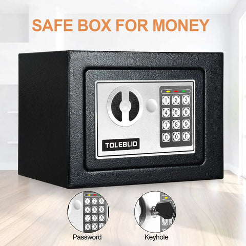 Extra Large Heavy Duty Home Safe Fireproof Waterproof Anti Theft Digital Safe Box With Fireproof Document Bag For Home Office And Business Valuables Boss Level Security
