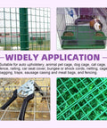 Badass Upholstery Hog Ring Pliers With Type M Hog Nail Rings Assortment Kit for animal cage setup and fencing applications.
