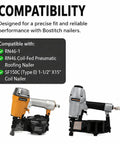 Rubber Bumper For RN46 SF150C Coil Fed Roofing Nailer Replaces 149803 191777 Piston Repair Kit compatibility chart with nailers