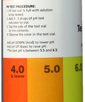 Hydroponics pH Test Indicator 8 Ounce For Nutrient Solutions No Fuss No Brainer Color Change Drops Kit Easy To Use With Clear Color Guide To Dial In Your pH Balance bottle