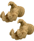 Talons Of The Dunheviel Dragon Wall Sculptures Set Dope Gothic Dragon Claw Wall Art detailed view of two claws, intricate texture.
