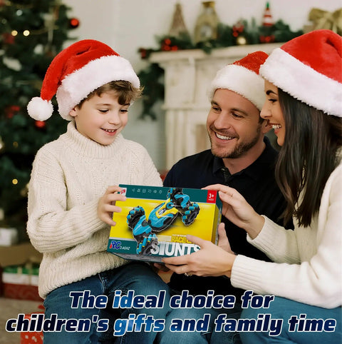 Family gifting Rad Gesture Sensing Remote Control Stunt Car For All Terrains 4WD Hand Controlled RC Toy to child on holiday