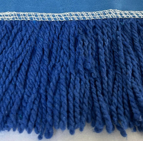 Close-up of twisted closed loop head for Badass Heavy Duty Dust Mop Kit With Telescopic Handle Twisted Closed Loop Head Killer Dust Pickup Smooth Glide For Pro Commercial Floor Cleaning.