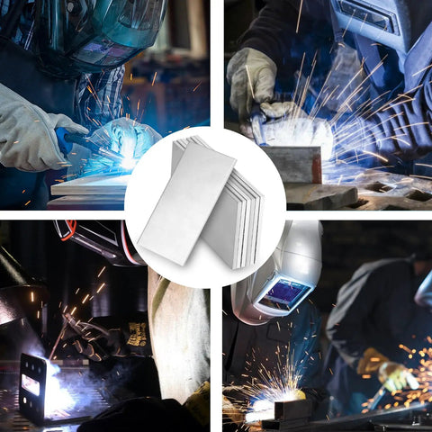 Aluminum Welding Practice Kit 25 Pcs One Eighth Inch Thick 2 by 4 Inch Welding Coupons Durable Pro Grade Aluminum Plates
