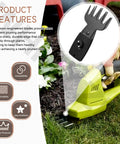 Image showing Two Pack Replacement Hedge Trimmer Blade Assembly 302348001 for Homelite and Ryobi P2900 Series, with feature highlights.
