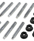 Exhaust Manifold Hardware Kit Bolt-On Direct Replacement For Ford Lincoln Mercury Models OEM-Grade Fasteners with Bolts and Studs