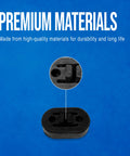 Exhaust System Hanger Insulator For Honda Civic 2006 2007 2008 2009 2010 2011 Durable Rubber Mount close-up on blue background