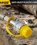 Anti-dust plastic cover on the Beefy High Pressure Portable Manual Hydraulic Pump With Optional Gauge Lifts Cylinders And Jacks