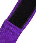 Close-up of purple industrial-grade nylon strap, part of Color Coded Backboard Spine Board Straps For Quick Immobilization On Stretcher 10 Point System Industrial Grade Nylon Spider Straps For EMS Pros And Medical Teams