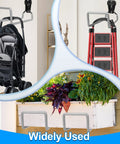 Heavy Duty Metal Garden Hose Holder Wall Mount For Outdoor Use, Rustproof Hose Reel That Keeps Water Hoses Neat, versatile use visual