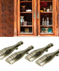 Antique Bronze Wine Bottle Cabinet Pulls Set For Drawers And Doors Retro Vibe Zinc Alloy Handles With Built To Last Durability