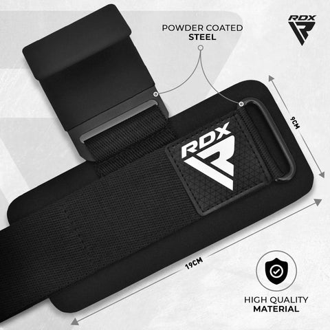 Weight Lifting Hooks For Deadlifts And Pull Ups, 600 Lb Capacity, 8mm Neoprene Wrist Wraps, Adjustable Grip Enhancer Power Straps