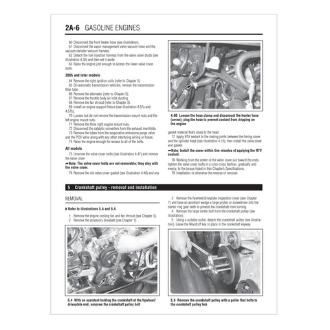 Ford Super Duty F-250 F-350 Pickups and Excursion 1999-2010 Repair Manual for US and Canadian Models With Step-By-Step Procedures, Wiring Diagrams, Diagnostic Charts, and DIY Friendly Total Car Care Maintenance Guide open page
