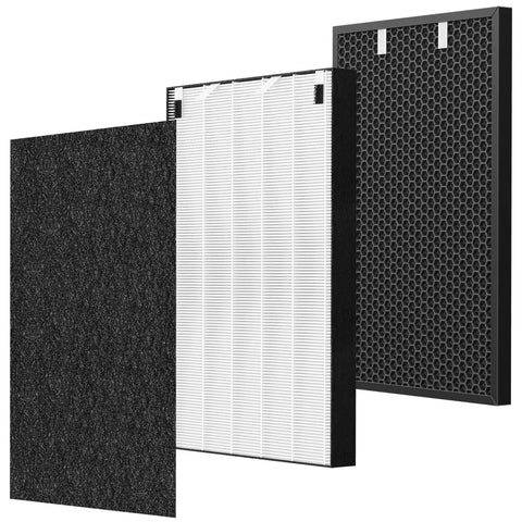 Air 320 Replacement Filter Kit For Air 220 And Air 320 With HEPA Filter 2678 Pre Filter And Activated Carbon 2677 showing 3 filters