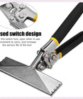 Sheet Metal Bending Kit With Manual Sealing Device And Locking Switch Includes Straight And Curved Pliers For Steel And Metal Work