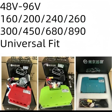 Ebike Wire Harness Replacement For FarDriver Controller with colorful housing, compatible with multiple models, plug and play kit