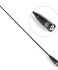 NA-320A Beast Tri-Band Ham Radio Antenna, 17.7-inch, black, SMA-Female connector, boosts signal up to 3.5 dBi for BTECH and BaoFeng radios