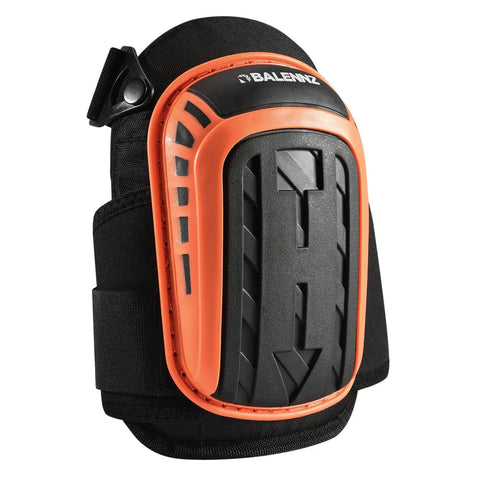 Heavy Duty Gel Padding Knee Pads With Strong Double Straps, Bright Orange, EVA Foam, Thick Foam Shield for All Day Comfort and Knee Protection