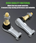 Golf Cart Tie Rod End Ball Joint Kit For TXT 2001 Up Electric And Gas 2 Piece, metal steering ends