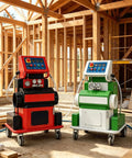 High Performance Pu Spray Machine Polyurethane Foam System Dual Component Proportioning for Insulation and Sealing, red and green dual component sprayers.