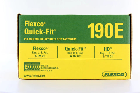 Box of 190E Box Quick Fit Bolt Solid Steel Plate Fastener Kit With Preassembled Bottom Plates And Piloted Bolts For Splicing Belts