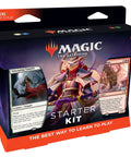 Starter Kit 2022 With Two Ready To Play Decks, Play Guide, And Handy Card Storage Boxes For On The Go Strategy displayed