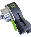 Top Shelf Heavy Duty Palm Impact Wrench Delivers Serious Kick For Quick Bolt Runs, compact design, black alloy material, ergonomic grip.