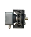Side view of 2M248J 1000W Air Cooled Microwave Magnetron Tube Replacement For Industrial Microwave Equipment with Foot Hole 3 Plus 2