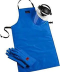 Pro Grade Cryo Protection Gear Set For Cold Work Mid Arm Waterproof Gloves Cryo Protection Apron Face Shield Safety Kit