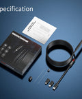 Endoscope Camera With Light 6 LED Lights Nine Point Eight Feet Semi Rigid Snake Cable IP67 Waterproof Borescope Packaging
