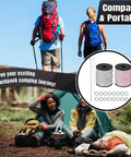 Two Rolls Of 100 Ft 1 8th Inch Shock Cord Tent Pole Repair Kit With Lead Wires And Washers featured during a camping trip