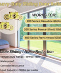 2 Pack Gliding Patio Door Tandem Roller Assembly For Patio Doors Replaces 1997061 And 1273704 Fits Doors From 1964 To Present