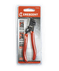 4-1/2 Inch Mini Tongue And Groove Pliers With V Shaped Jaws, Offset Design, Self Locking Adjustable Grip in retail packaging