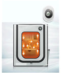 Large 550mm By 600mm By 670mm 3D Printer Enclosure With LED Light, Constant Temperature shown with clear window and display