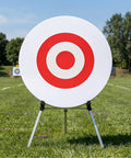 Archery Target For Bow And Arrows Portable Lightweight Practice Target With High Visibility White Circles For Outdoor Or Indoor Training