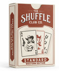 Top Shelf Western Playing Cards Single Deck Featuring Dang Right Authentic Wild West Illustrations, stylish card box design.