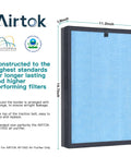 Real Deal AP1002 Replacement Filter For H13 True HEPA Air Purifier Keeps Purifier At Peak Performance Captures Allergens And Odors